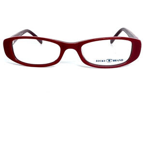 LUCKY BRAND Spark Plug Eyeglasses Frames Red 46-16-125 H16451